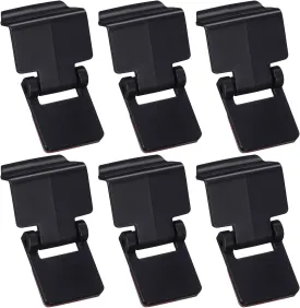 6pcs Terrarium Lock Aquarium Lid Clips, Turtle Feeding Box Lock Buckle -Escape Reptile Terrarium Clips for Tanks Living Box Buckle 1.9 * 1.2inch