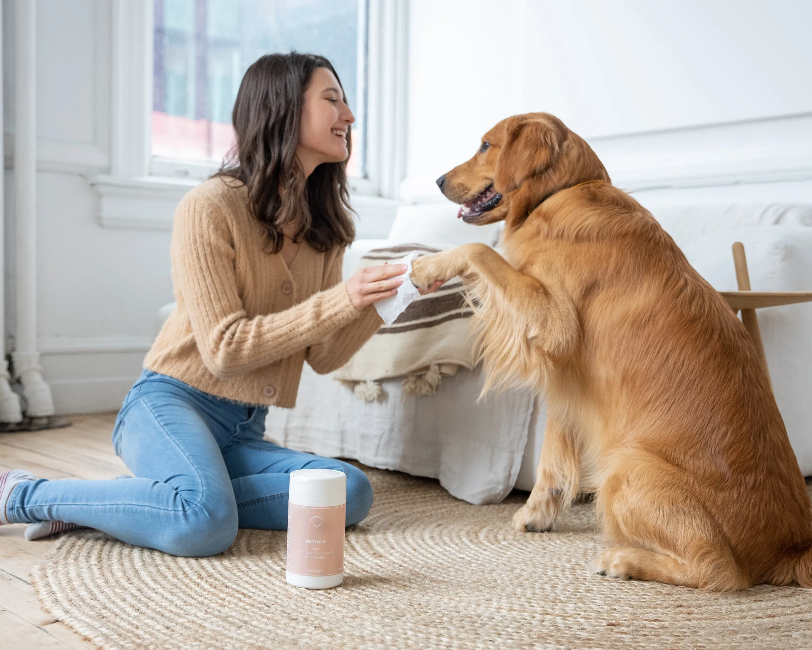 Balance Plant Based & Compostable Apple Cider Vinegar Dog Wipes - TEMPORARILY OUT OF STOCK