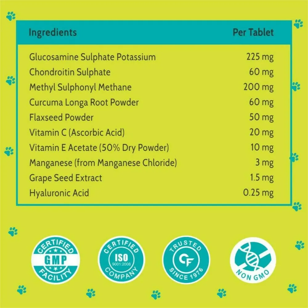 Carbamide Forte Pets Chewable Hip and Joint Tablets