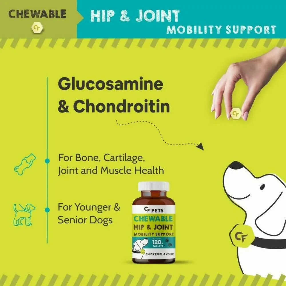 Carbamide Forte Pets Chewable Hip and Joint Tablets