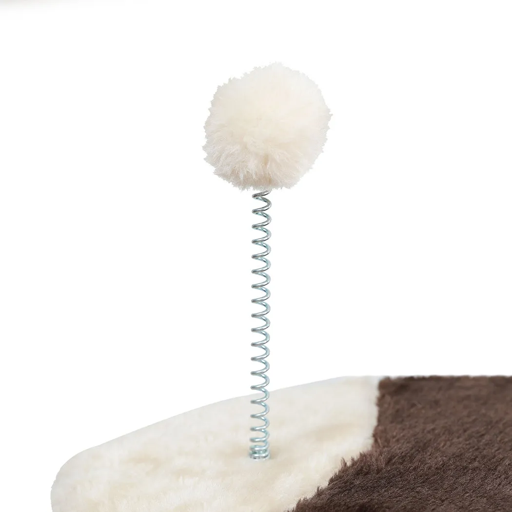 Cat Scratching Post Tree Condo Furniture Scratcher Tower 228-288 High Cream
