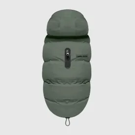 classic waterproof puffer - forest green