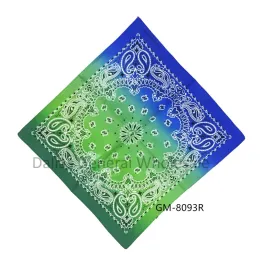 Combine Colors Tie Die Paisley Bandannas Wholesale