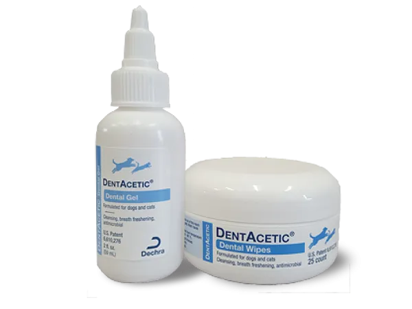 DentAcetic Pet Dental Hygiene Gel And Wipes