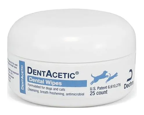 DentAcetic Pet Dental Hygiene Gel And Wipes