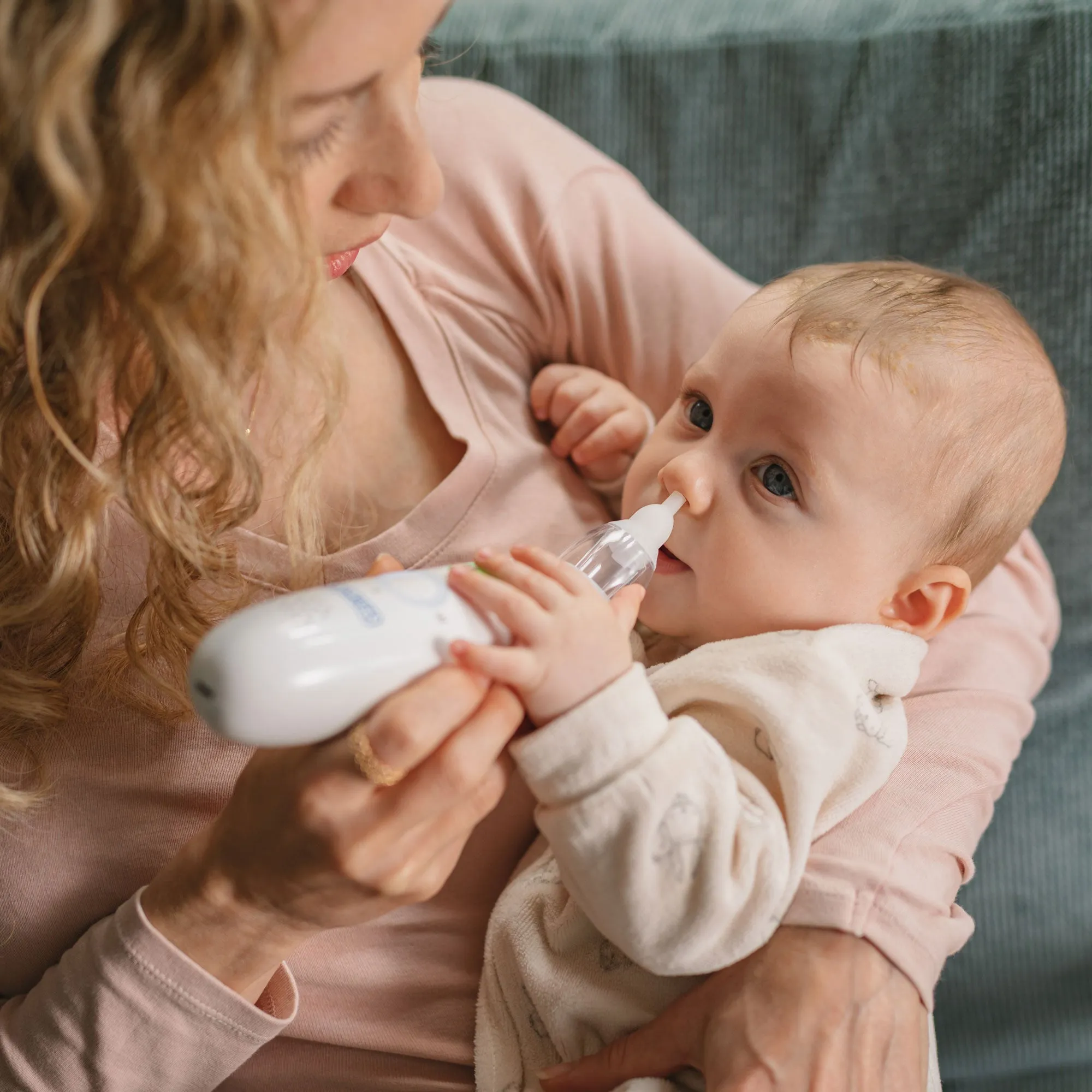 Electric Nasal Aspirator with 2-Pack Nose & Ear Cleaners