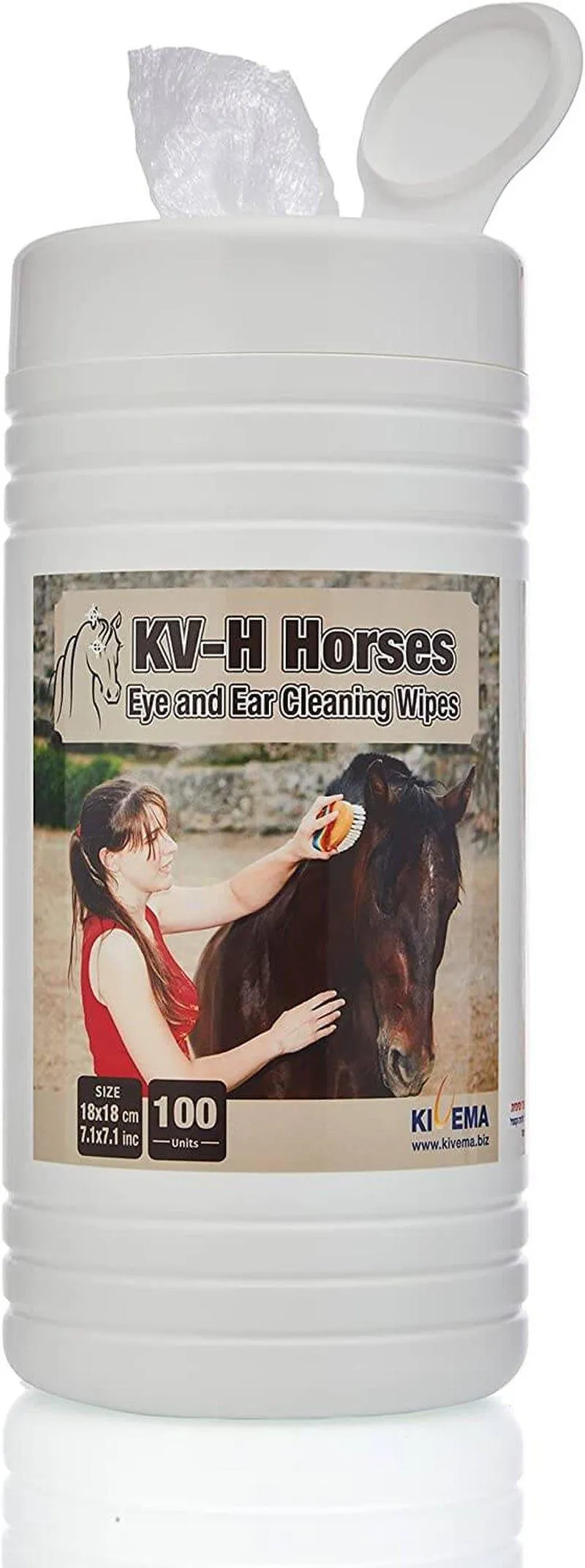 Equine Gentle Touch: Kivema'S Wipes for Horse Eyes, Ears, and Sensitive Areas