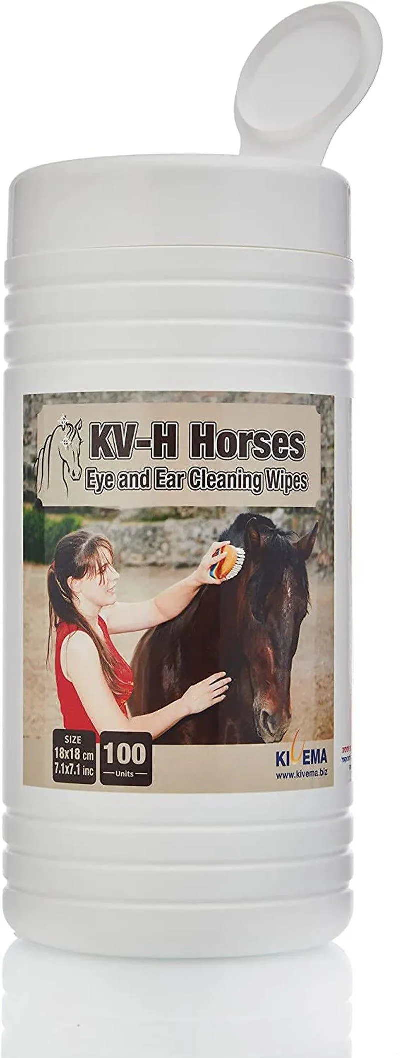 Equine Gentle Touch: Kivema'S Wipes for Horse Eyes, Ears, and Sensitive Areas
