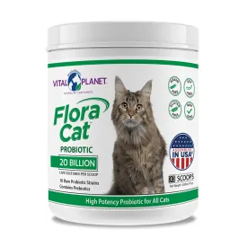 Flora Cat 20 Billion Probiotic 3.92 Oz. Powder
