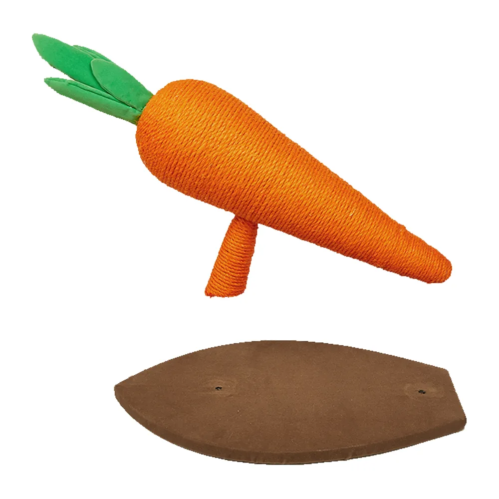 FOFOS Carrot Cat Scratcher