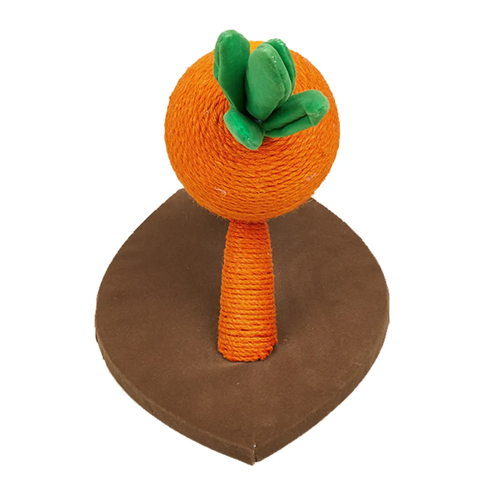 FOFOS Carrot Cat Scratcher