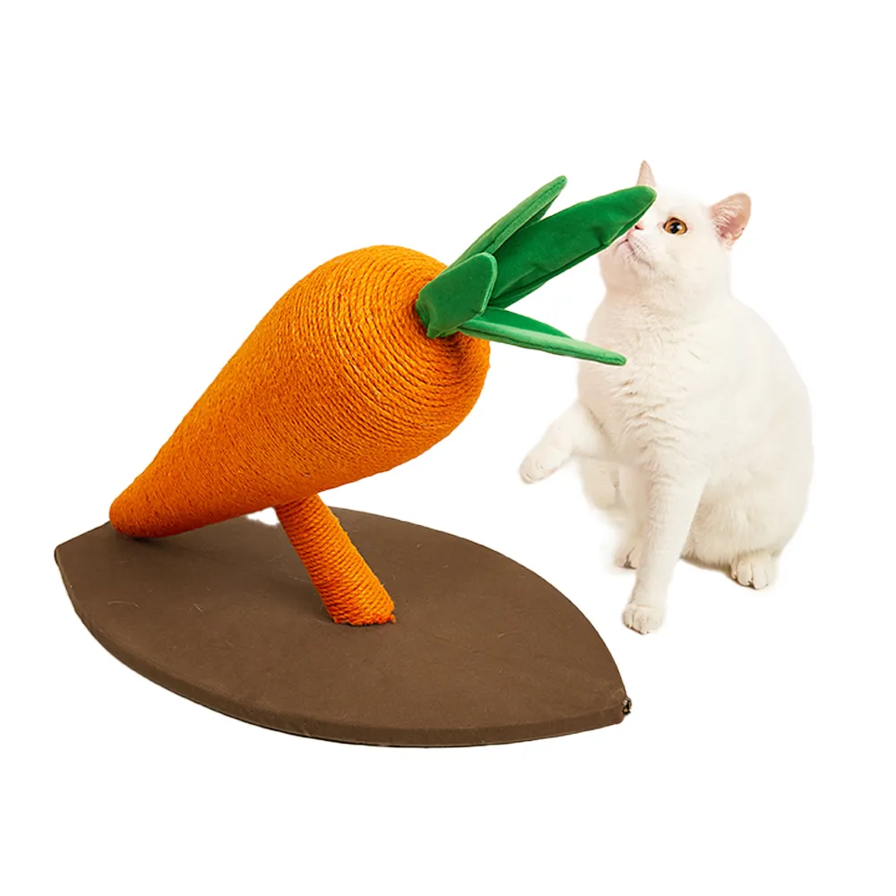 FOFOS Carrot Cat Scratcher