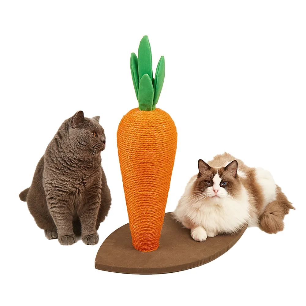 FOFOS Carrot Cat Scratcher
