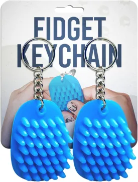 Hoglet Mini Keychain by Hedgehog Health  Soft, Smooth, Lightweight, and Silent Fidget for Stress Relief. Perfect Sensory Tool That is Tactile, Calming, Relaxing, and Ideal for Special Needs Children.