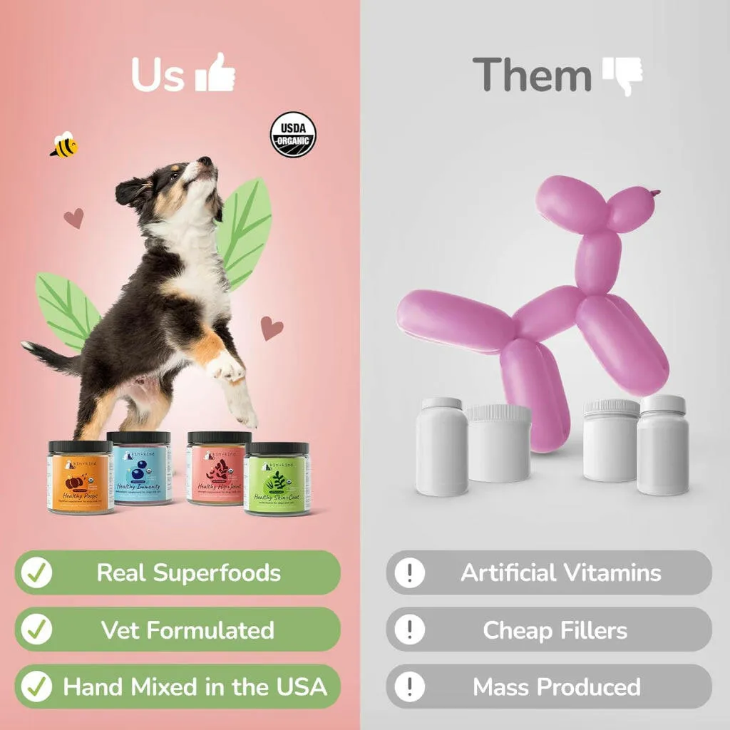 kin kind Organic Healthy Hip & Joint Supplement for Dogs & Cats
