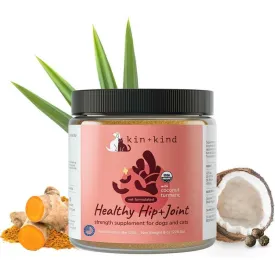 kin kind Organic Healthy Hip & Joint Supplement for Dogs & Cats
