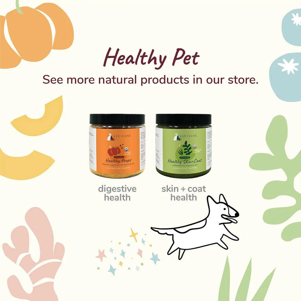 kin kind Organic Healthy Hip & Joint Supplement for Dogs & Cats