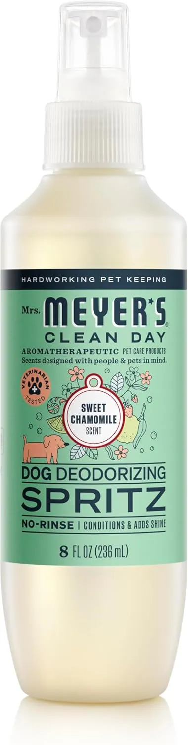 MRS. MEYER'S CLEAN DAY Dog Deodorizing Spray, Sweet Chamomile Scent, 8oz