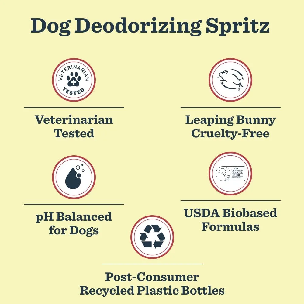 MRS. MEYER'S CLEAN DAY Dog Deodorizing Spray, Sweet Chamomile Scent, 8oz