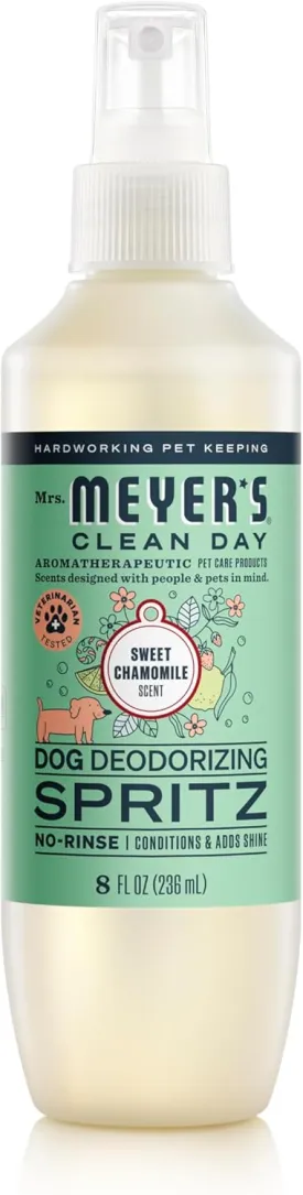 MRS. MEYER'S CLEAN DAY Dog Deodorizing Spray, Sweet Chamomile Scent, 8oz