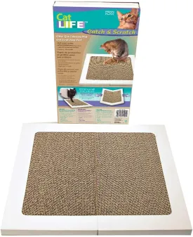 Penn-Plax Cat Life Catch & Scratch Scratching Pad