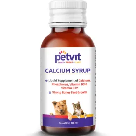 Petvit Calcium Syrup for Dogs