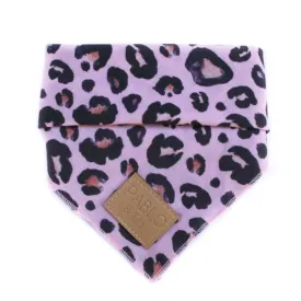 Pink Leopard Dog Bandana