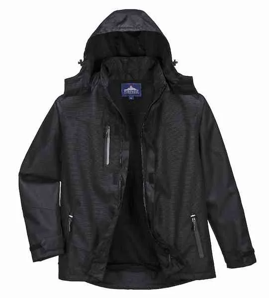 PORTWEST® OUTCOACH JACKET BLACK S555