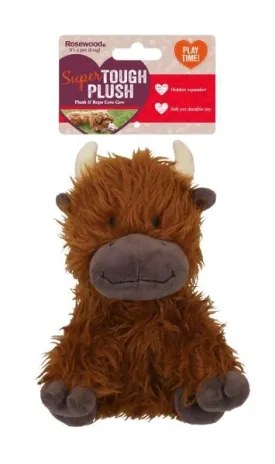 Rosewood Tough Rope Core Cow - Pack of 3