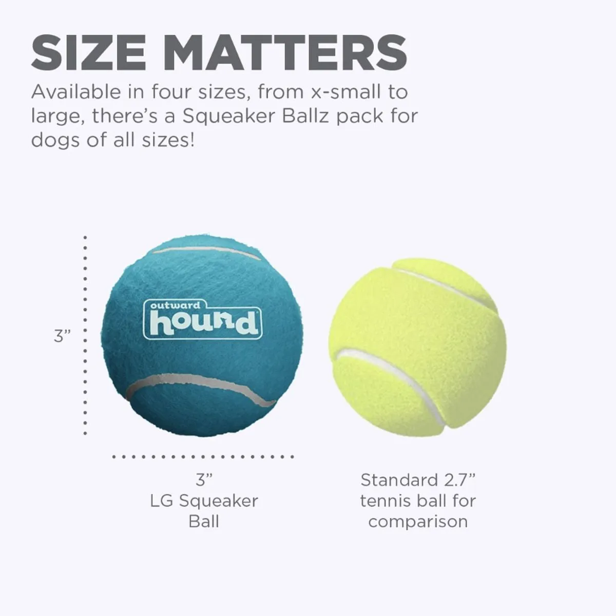 Squeaker Ballz Large