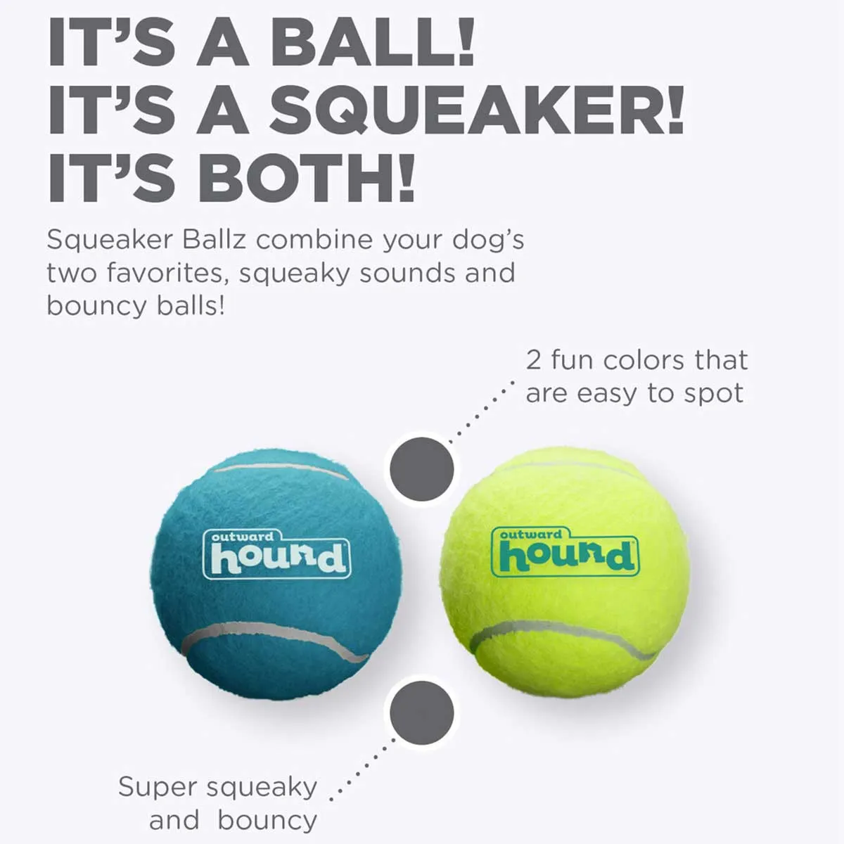 Squeaker Ballz Large
