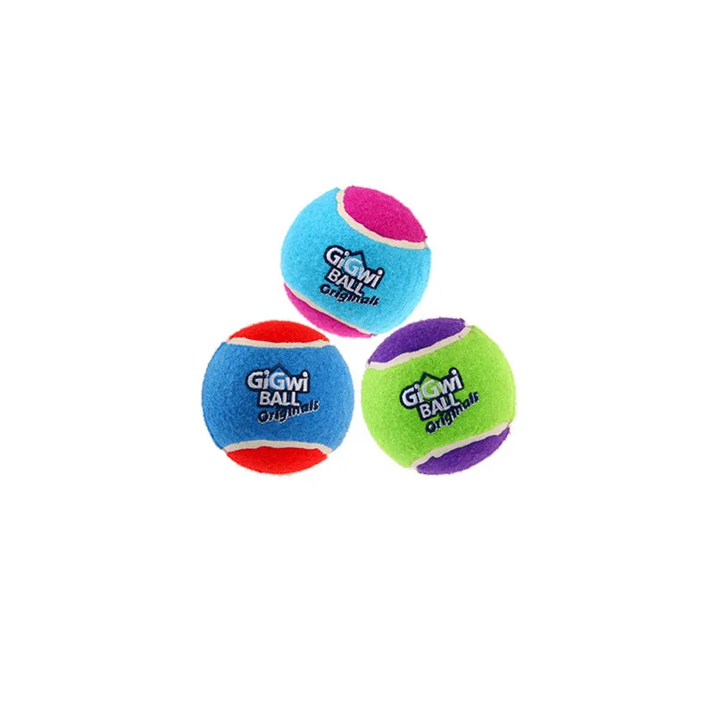 Squeaker Tennis Balls Dog Toy 3 Pack