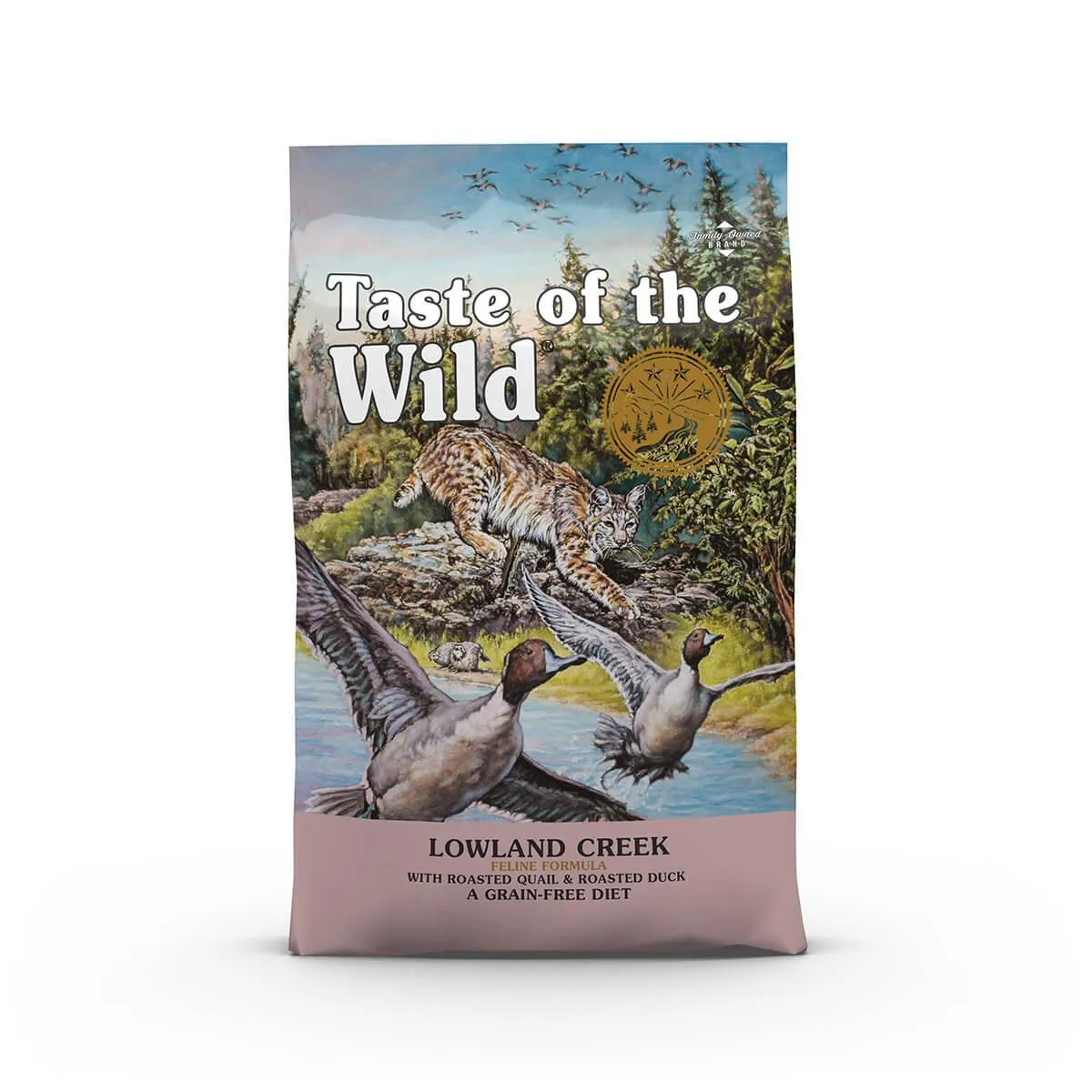 Taste of the Wild Lowland Creek Roasted Quail & Roasted Duck Feline Dry Cat Food