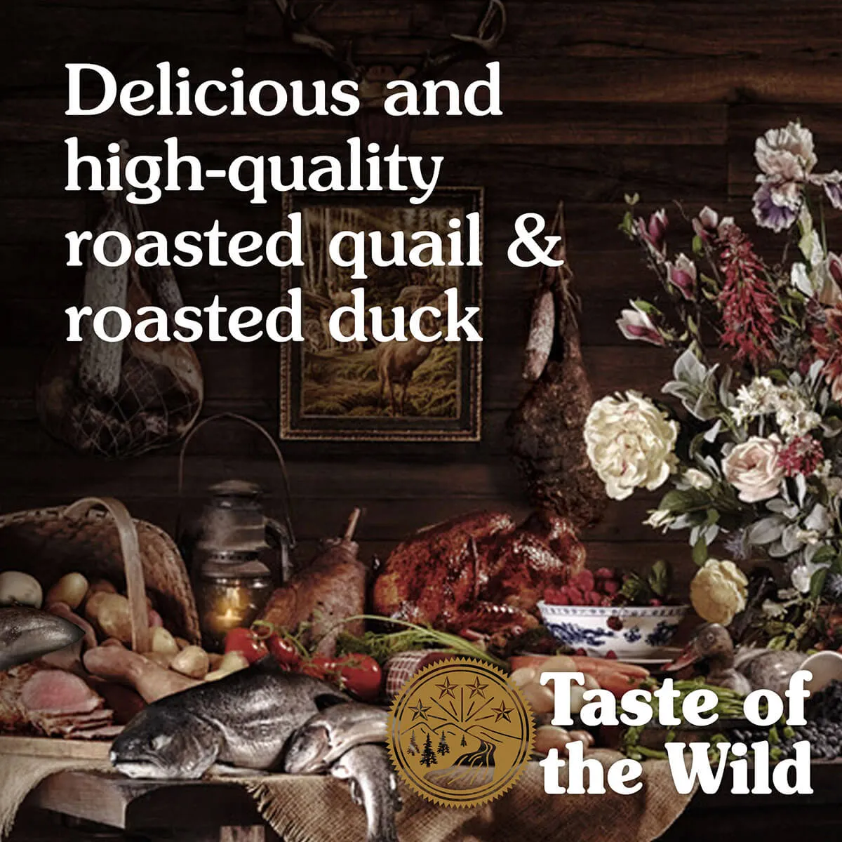 Taste of the Wild Lowland Creek Roasted Quail & Roasted Duck Feline Dry Cat Food