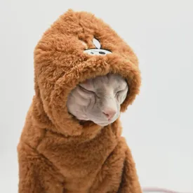 Thick & Warm Winter Clothes for Hairless Cats | Cozy Apparel for Sphynx, Devon Cats, Small Kittens, and Dogs