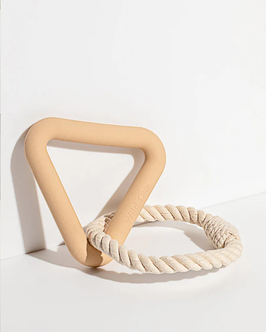 TRIANGLE TUG TOY by Wild One