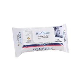 TrueBlue Super Fresh Body and Paw Wipes