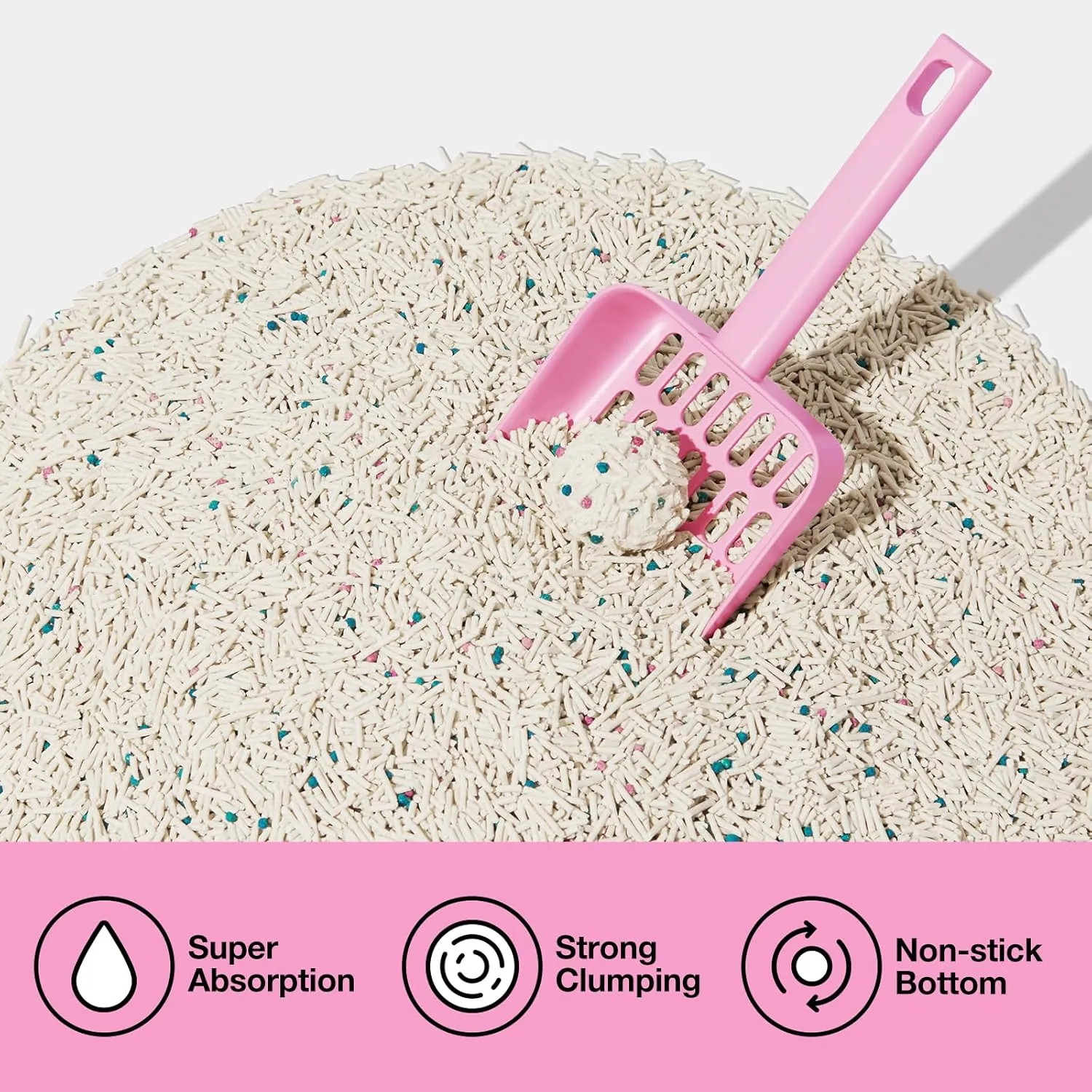 VETRESKA Cherry Blossom Tofu Cat Litter,Natural Pretty Kitty Litter Strong Clumping Flushable Cat Litter Pellets Ultra Absorbent,Dust-Free,Low Tracking,Deodorant Tofu Litter Compostable(5.5lb4bags)