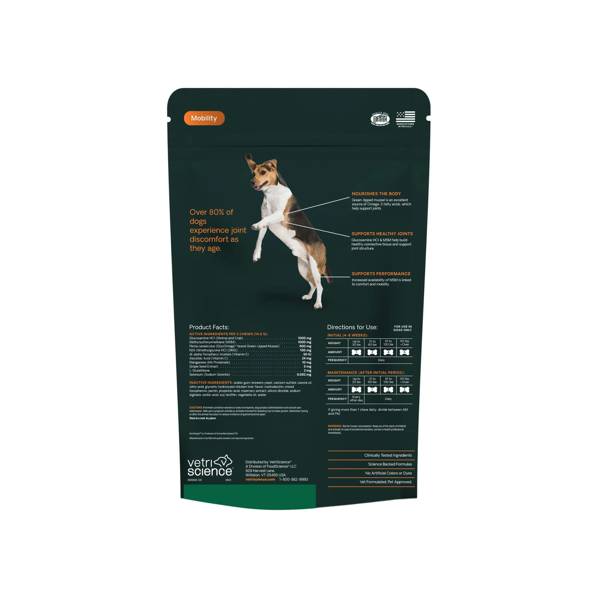 VetriScience Healthy Hip & Joint Supplements